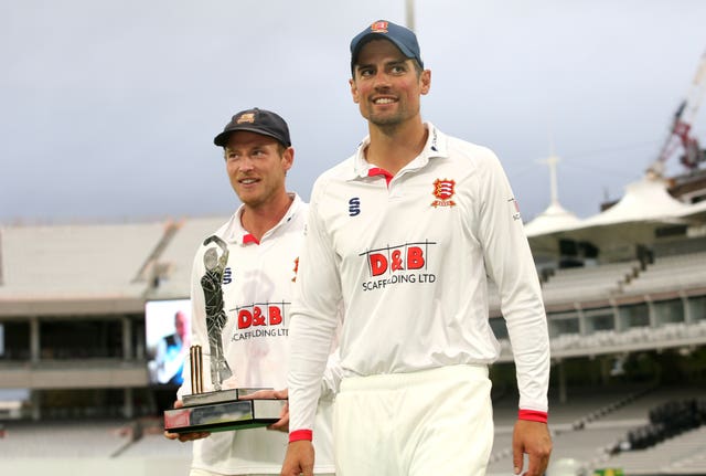 Sir Alastair Cook played a key role in Essex winning the Bob Willis Trophy Final at Lord’s
