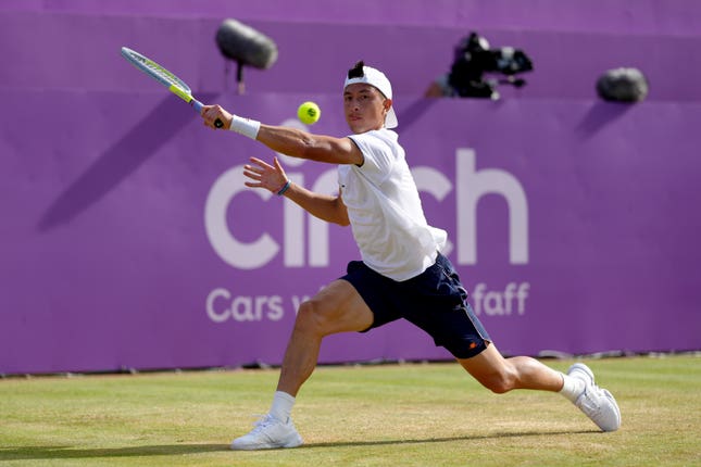 Ryan Peniston in action