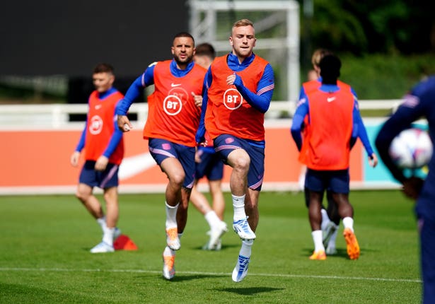 Jarrod Bowen in training