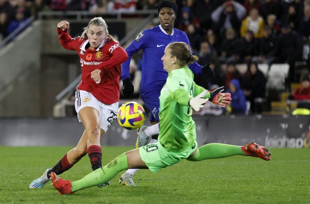 Manchester United v Chelsea – Barclays Women’s Super League – Leigh Sports Village