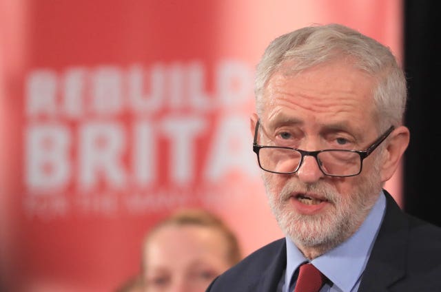 Labour leader Jeremy Corbyn