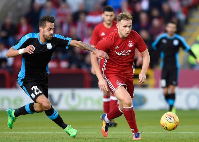 Greg Stewart is back in Aberdeen colours