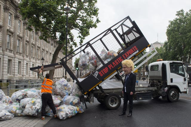 Greenpeace Downing Street Protest