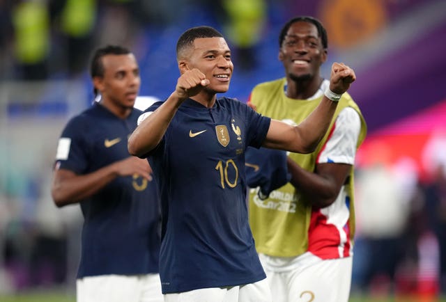 Kylian Mbappe was the star of the show again for France