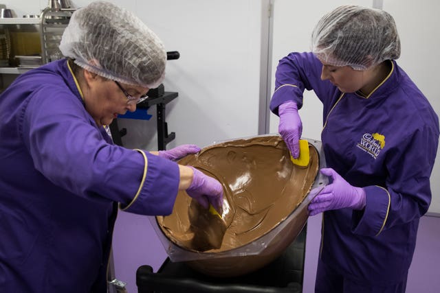 Giant Easter egg made
