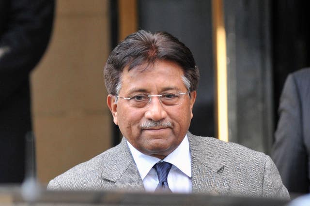 Former Pakistan President Pervez Musharraf