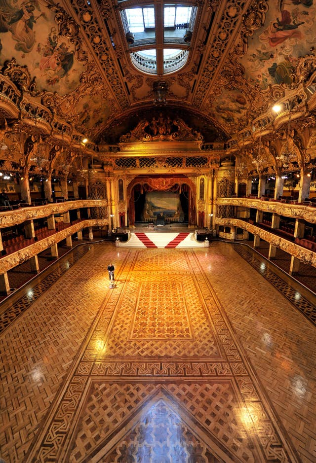 Blackpool Tower Ballroom cleaning