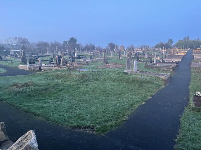Annyalla Cemetery in Co Monaghan where the ICLVR has carried out an exhumation