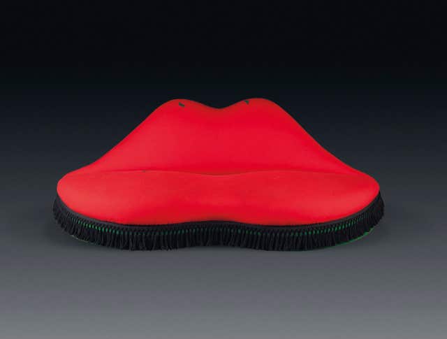 Salvador Dali’s Mae West Lips sofa