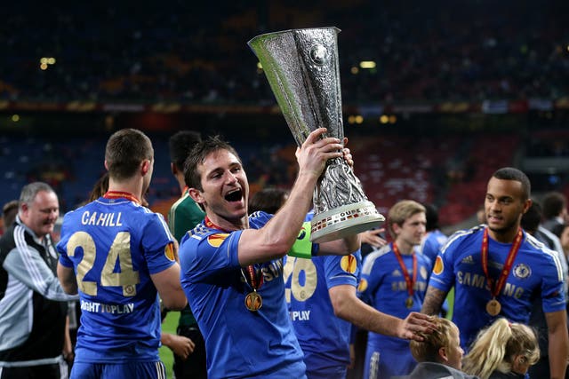 The Europa League crown followed in 2013