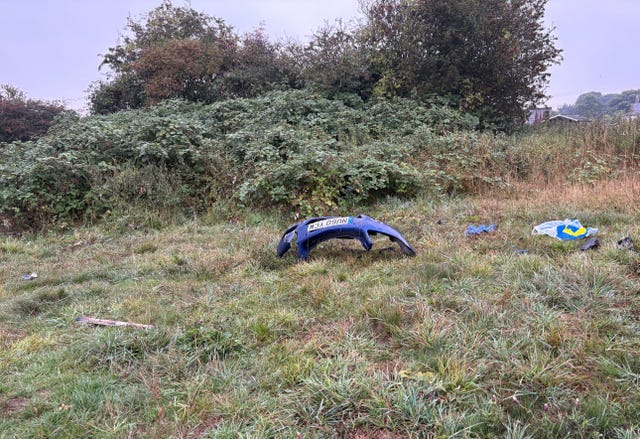 Crash on A66 South Bank
