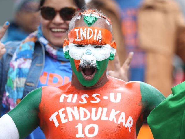 A fanatical India supporter