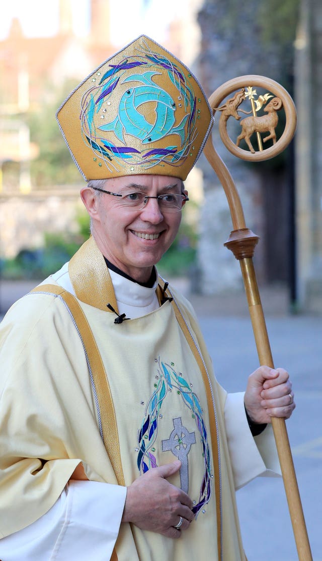 The Archbishop of Canterbury Justin Welby 