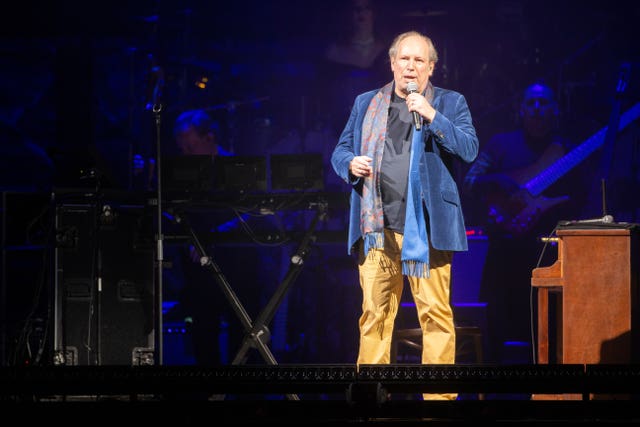 Oscar, Grammy and Golden Globe Award-winning composer Hans Zimmer performs at The O2 Arena in London on the first date of his European tour. Picture date: Tuesday March 22, 2022