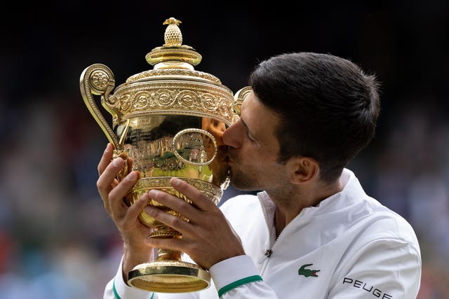 Novak Djokovic (Simon Bruty/AELTC Pool/PA)