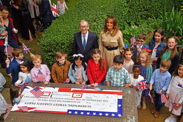 Melania and Mr May