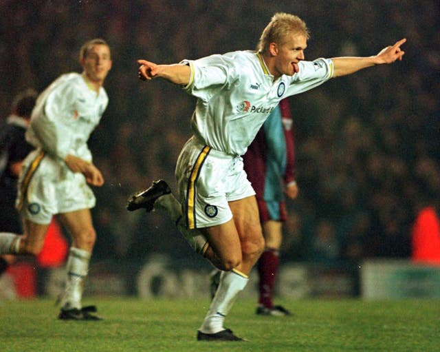 Alf Inge Haaland in his Leeds days