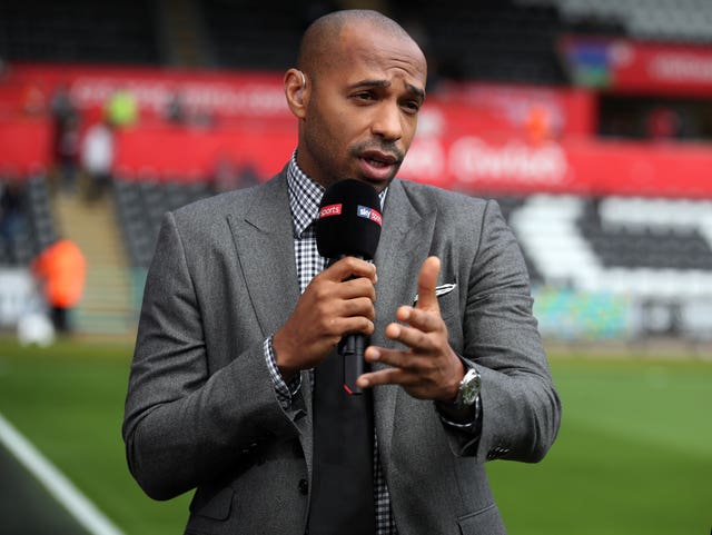 Thierry Henry was forthright about Arsenal when talking about his former club on Sky