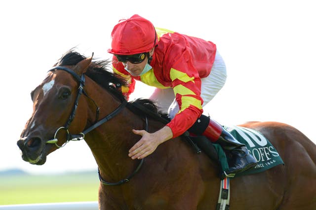 Thunder Moon won the National Stakes as a two-year-old