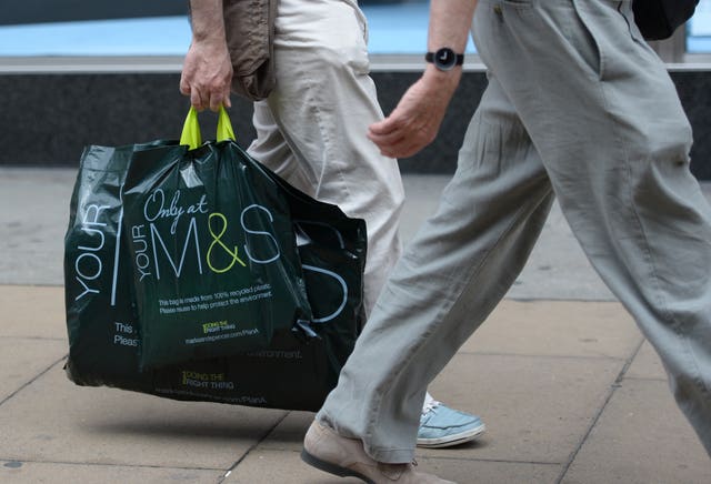 Mark and Spencer bag