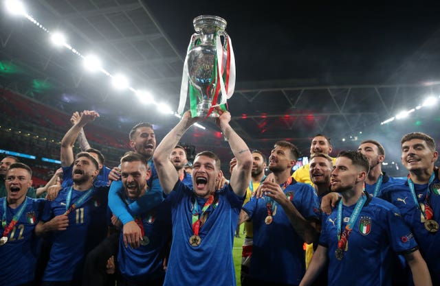 Italy won Euro 2020 (Nick Potts/PA)