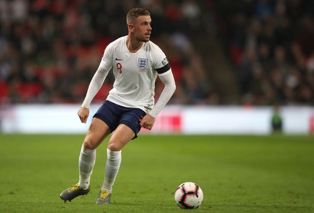 Henderson won his 49th cap against the Czech Republic