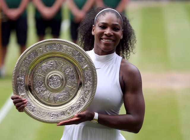 Tennis star Serena Williams is friends with Meghan Markle (Steve Paston/PA)