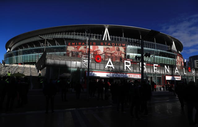 The Emirates Stadium