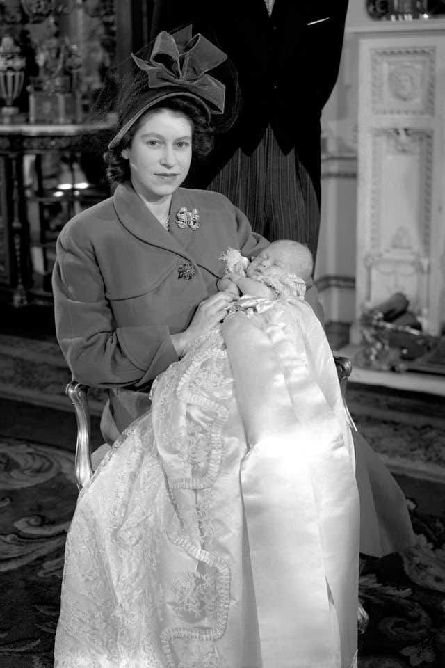 Prince Charles' christening