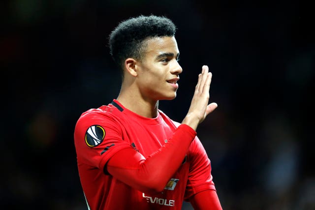 Mason Greenwood has scored United's last two goals