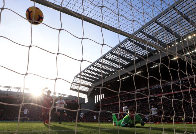 Georginio Wijnaldum brilliantly lobbed home Liverpool's second goal in their 3-0 win over Bournemouth 