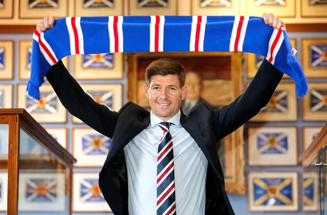 Another former Premier League star, Steven Gerrard, was recently appointed as Rangers boss. 