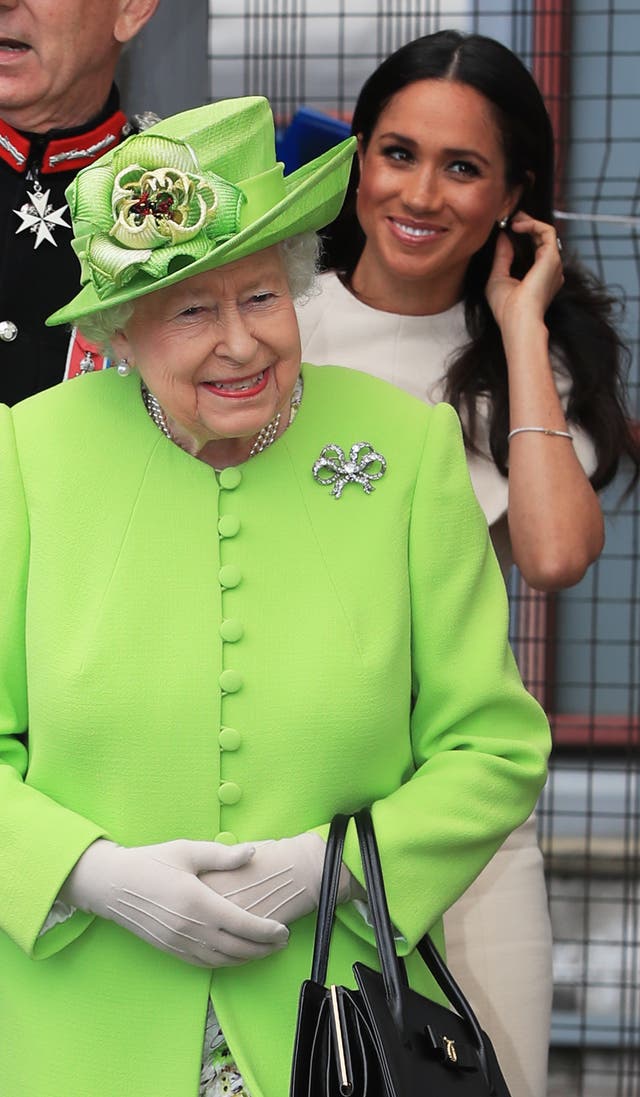 The Queen and Meghan