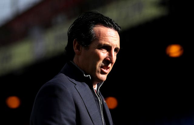 Unai Emery and Arsenal had been looking to extend their winning run