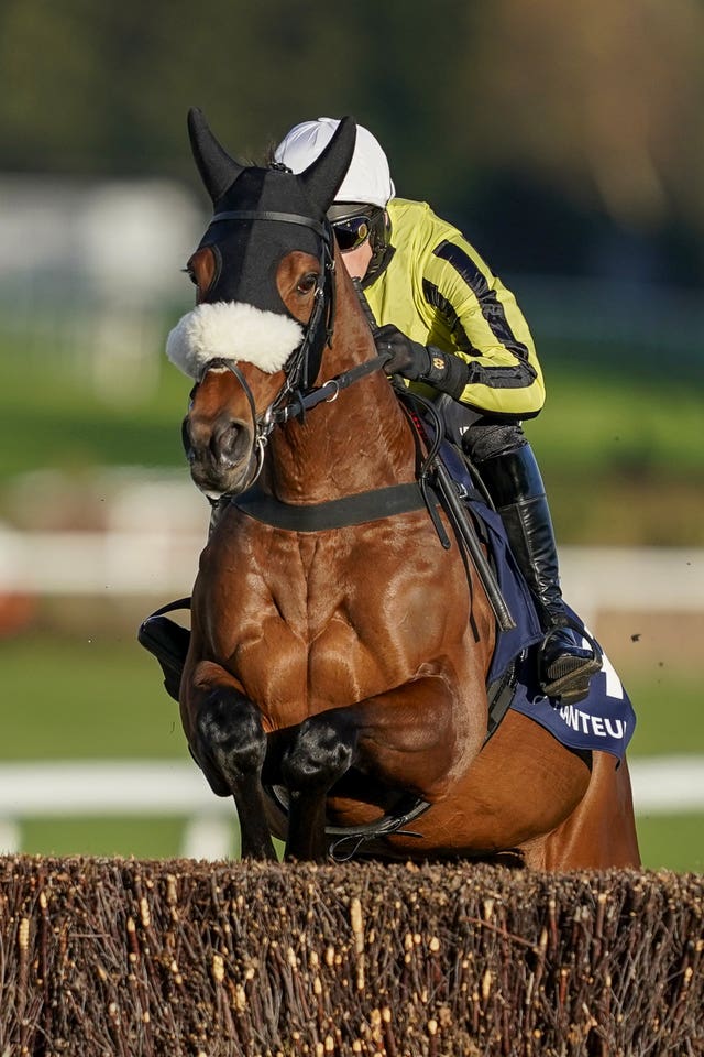 Allmankind initiated a famous Grade One double for Harry Skelton