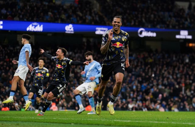 Manchester City v Leeds United – Premier League – Etihad Stadium