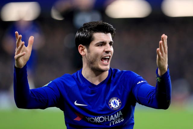 Alvaro Morata could be getting replaced at Stamford Bridge