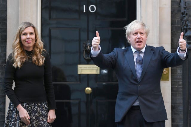 Boris Johnson and Carrie Johnson already have one son together, Wilfred, aged 15 months