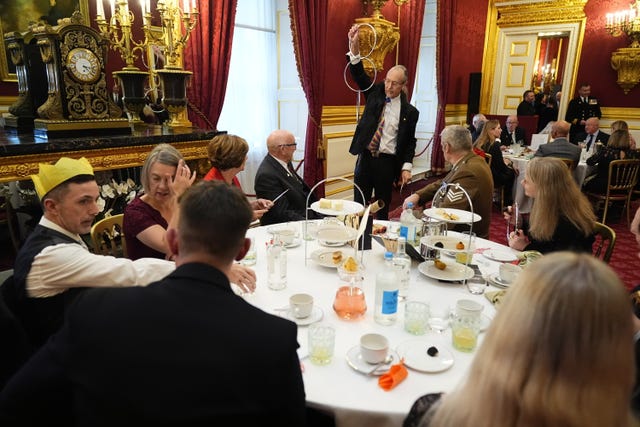 Princess Royal hosts Not Forgotten Association tea party