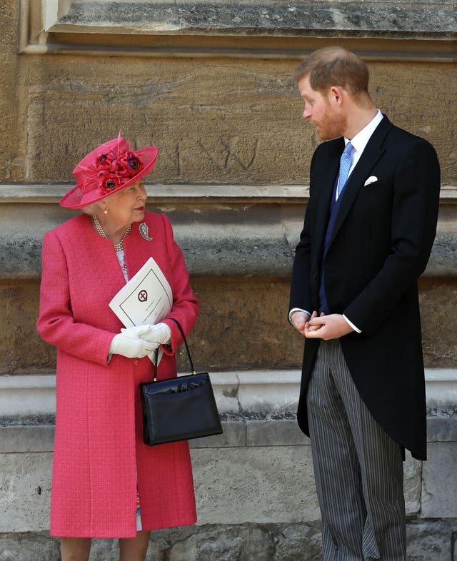 The Queen and Prince Harry