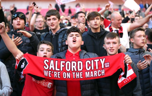 AFC Fylde v Salford City – Vanarama National League Play-off – Final – Wembley Stadium