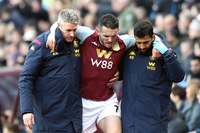 John McGinn has not played since December 21