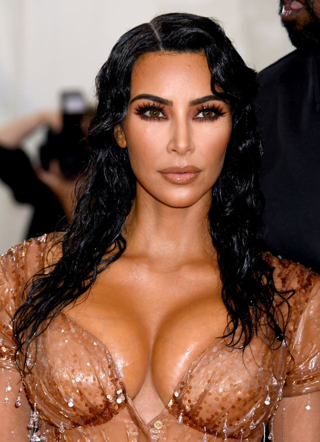 Kim Kardashian West at the Met gala