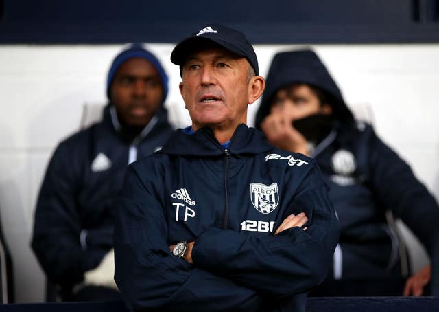 Former West Bromwich Albion manager Tony Pulis