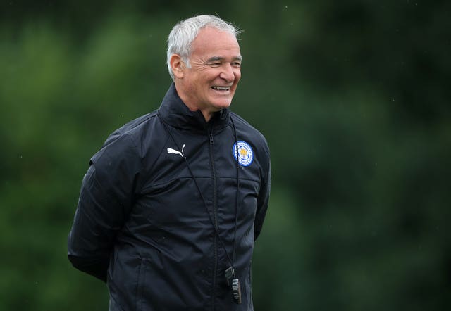 Claudio Ranieri during his time as Leicester manager