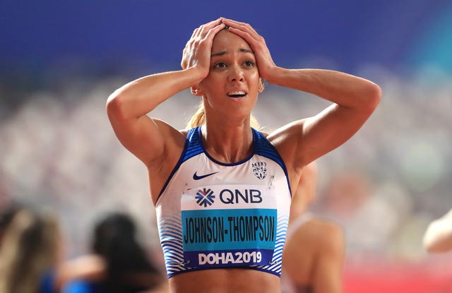 Katarina Johnson-Thompson set a new British record