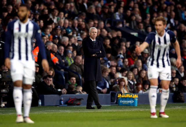 Alan Pardew could not turn around West Brom's fortunes