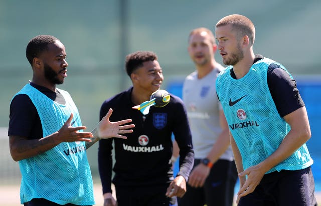 Eric Dier, right, has captained both Tottenham and England