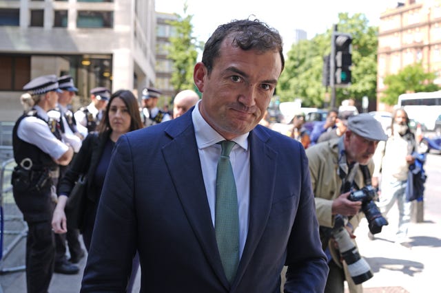 Patrick Spencer outside court