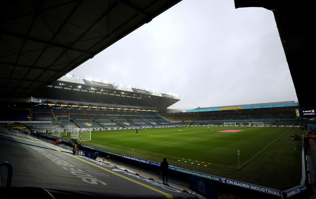 Sports venues in West Yorkshire such as Leeds' Elland Road stadium will remain closed to spectators